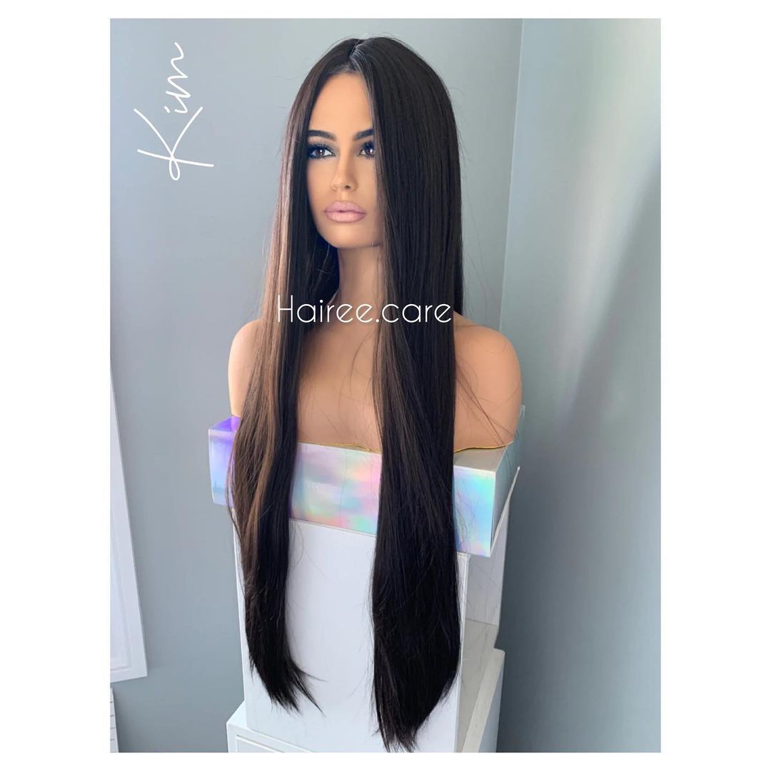 Full Head wig/ Natural black - Premium Full Head WIG from Hairee - Just Rs.6450! Shop now at Hairee