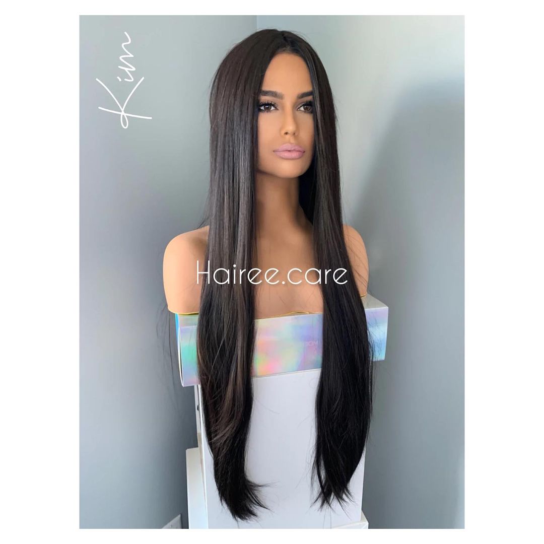 Full Head wig/ Natural black - Premium Full Head WIG from Hairee - Just Rs.6450! Shop now at Hairee