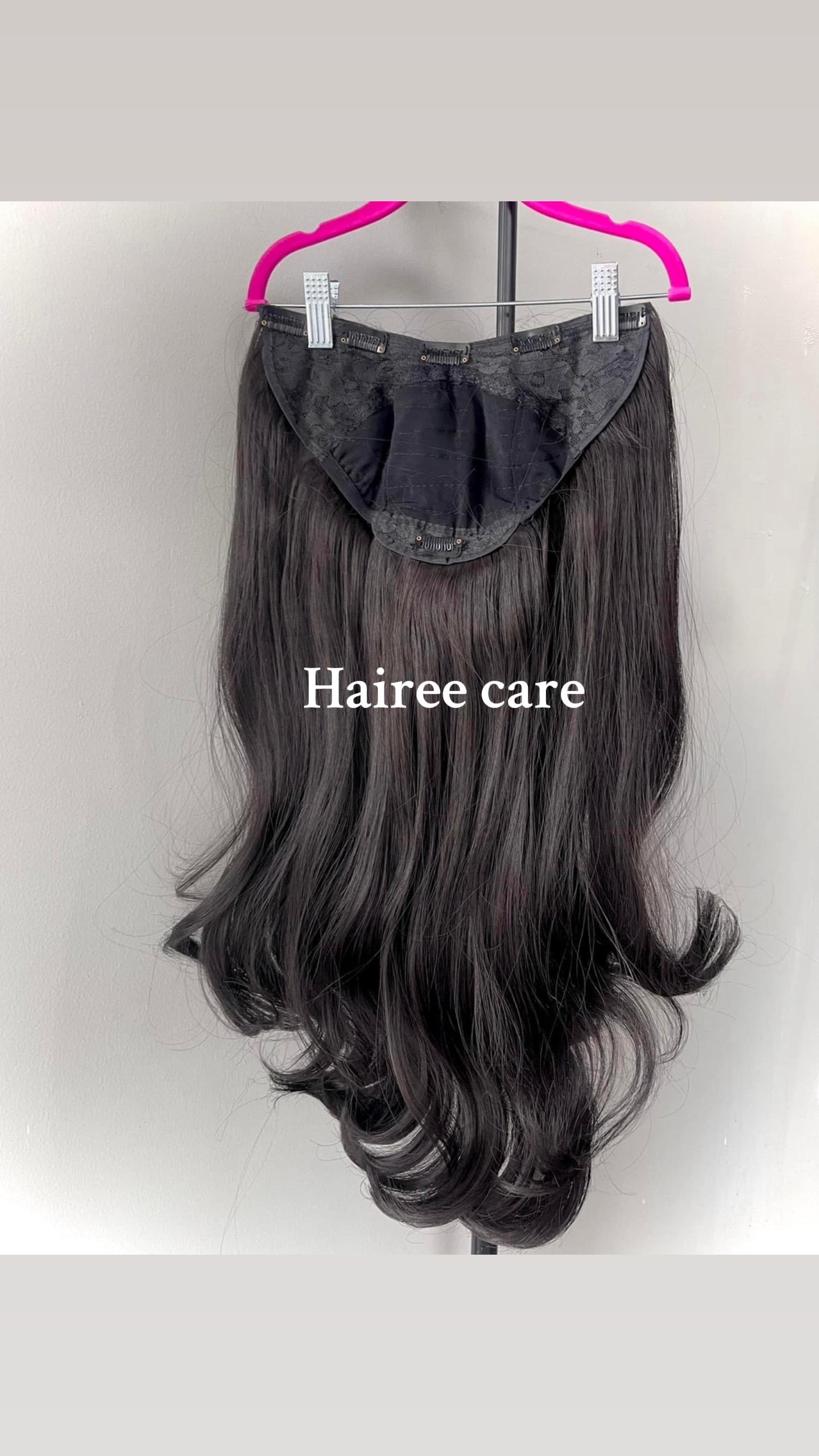 Half Head WIG / Natural Black - Premium  from Hairee - Just Rs.5600! Shop now at Hairee