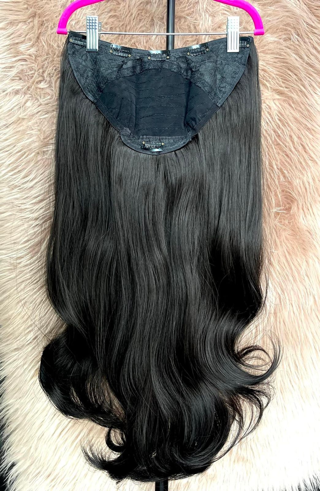 Half Head WIG / Natural Black - Premium  from Hairee - Just Rs.5600! Shop now at Hairee