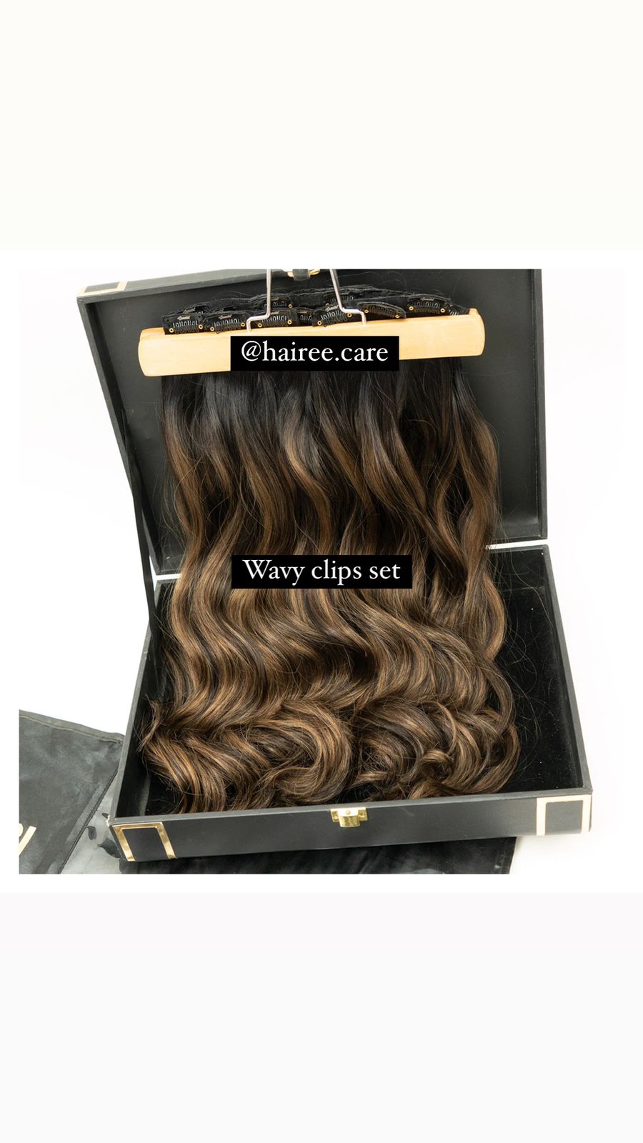 7 Patches of 16 Clip-Ins-Set - Premium Clip Ons from Hairee - Just Rs.5500! Shop now at Hairee